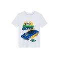 thumbnail image 2 of Hot Wheels Toddler Boys Short Sleeve Pajama Set, 3-Piece, Sizes 12M-5T, 2 of 4