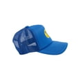 thumbnail image 3 of Top Headwear Youth Unisex Kids Snapback Smile Trucker Cap, Royal, 3 of 4