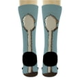 thumbnail image 5 of ThisWear Safari Animal Print Socks Ostrich Socks Ostrich Gift Set Bird Themed Gifts 2-Pair Novelty Crew Socks, 5 of 5