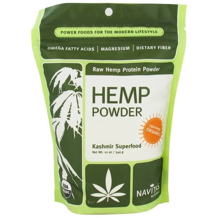 Navitas Naturals Organic Hemp Protein Powder, 12g Protein, 12.0 Oz