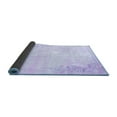 thumbnail image 2 of Ahgly Company Indoor Square Abstract Blue Contemporary Area Rugs, 7' Square, 2 of 4