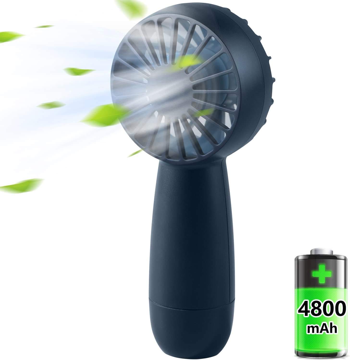 Handheld Fan Mini Portable Fan Personal Handheld Fan USB Rechargeable