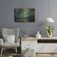 thumbnail image 6 of Luxe Metal Art 'Northern Lights In Ersfjorden' by Luxe Portfolio, Metal Wall Art, 24"x16", 6 of 8