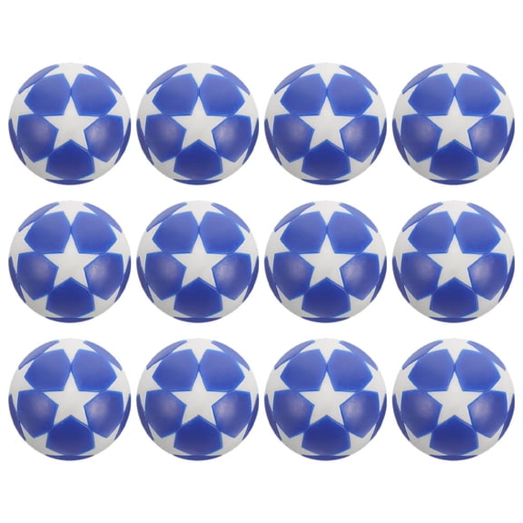LOLIPPYY 12Pcs Foosball Balls Replacement Plastic Table Soccer Balls for Standard Foosball Tables