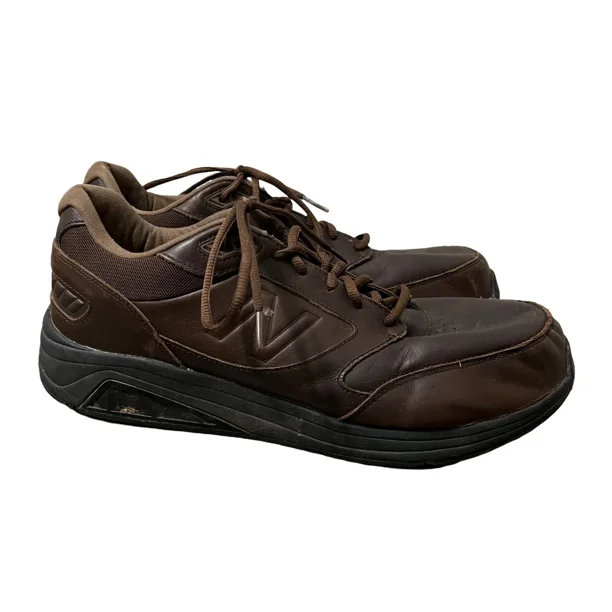 New Balance Mens 928v2 Brown Leather Walking Comfort Shoes Size 12.5