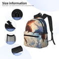 thumbnail image 4 of Daiia Cloud Red And Blue Dragon School Backpack for Men Women, Unisex Large Waterproof Bookbag Schoolbag Casual Daypack for High School/College/Teens/Travel/Work Black, 4 of 8
