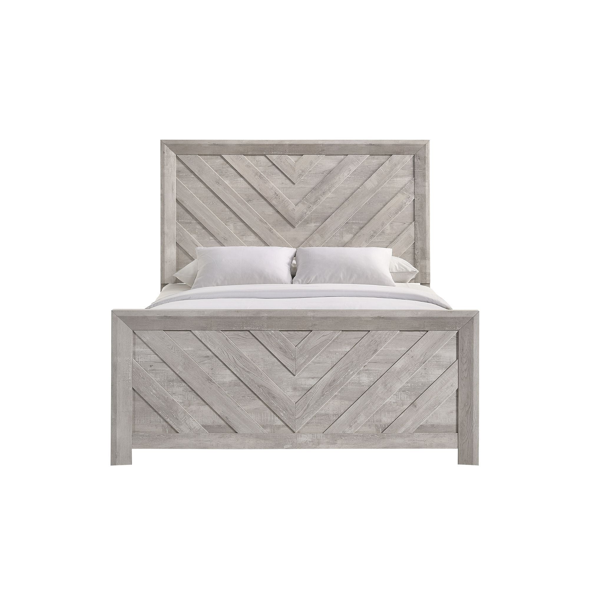 Picket House Furnishings Keely Queen Panel Bed in White