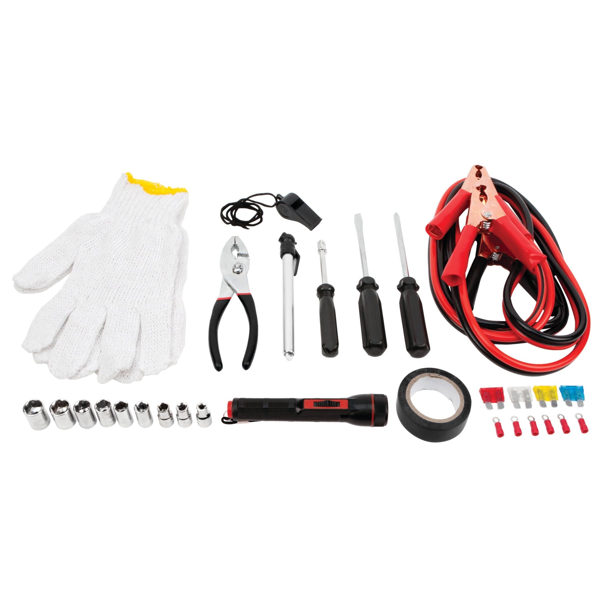 Performance Tool W1556 Commuter Emergency Roadside Safety Tool Kit