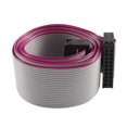 thumbnail image 1 of FC20P IDC 20Pin F/F Cable de extensión de datos para disco duro, con conector de cinta plana de 100 cm de largo para placa base, 1 of 2