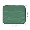thumbnail image 2 of Uxcell 39'' Plant Repotting Mat, Waterproof Transplanting Gardening Mats, Dark Green, 2 of 5