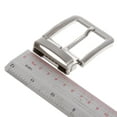 thumbnail image 3 of 1 5/8" (40mm) Nickel Free Square Rectangular Clamp Belt Buckle, 3 of 4