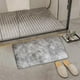 thumbnail image 5 of pstuiky Alfombra de interior súper suave y peluda para dormitorio y sala de estar antideslizante moderna de piel sintética con efecto tie-dye ideal como regalo de vacaciones., 5 of 6