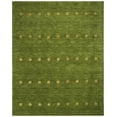 thumbnail image 2 of Safavieh Himalaya Derbhile Solid Wool Area Rug, Green, 10' x 14', 2 of 8