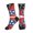 2 Black-2, variant on Unisex Thin Blue Line Tennessee Flag Novelty Ankle Socks Colorful ComfortSoft Lightweight Sports Athletic Socks