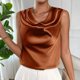 thumbnail image 1 of mfyjkho Camisetas Sin Mangas Para Gimnasio Para Mujer, Camiseta De Tirantes De Cuello Redondo De Color Liso De Verano Para Mujer Tops Casuales Para Mujer Xl, 1 of 7