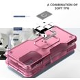 thumbnail image 2 of Funda Super Case para Samsung Z Fold 4, compatible con soporte magnético para coche, protección total de 360°, soporte de anillo, 2 of 5