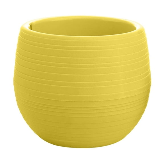 1 Pcs Flower Pot, Plastic Pots with Drainage Holes, Cute Colorful Planter Pot, Automatic Lazy Water Absorbing Pot for Succulents, Flowers, and Cactus