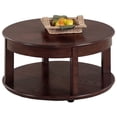 thumbnail image 2 of Progressive Sebring 38" Round Castered Coffee Table in Medium Ash, 2 of 2