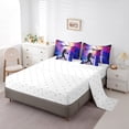 thumbnail image 3 of YST 7-Piece American Flag Baseball Comforter Set, King Size, Polyester Bed in a Bag, 3 of 5
