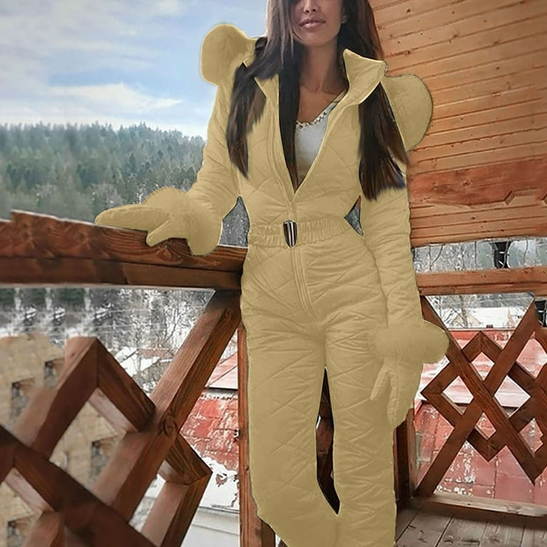 Women Outfit,Women Fashion Casual Thick Hot Snowboard Skisuit