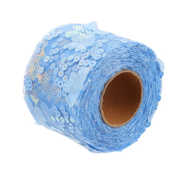 Ruban Polyester Bleu Lot de 1 3.1x3.1x2.4in