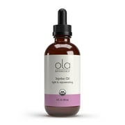 Dr. Mercola, Organic Jojoba Oil, 4 oz (118 mL), Ideal for all Skin and Hair Types, non Allergenic and non Comedogenic, non GMO, Soy Free, Gluten Free, USDA Organic