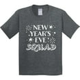 thumbnail image 3 of Inktastic New Year's Eve Squad with Stars in White Youth T-Shirt, 3 of 5