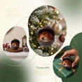 thumbnail image 6 of romoty 3D Resin Hedgehog Christmas Tree Ornament, Sleeping Woodland Animal in Shell Hanging Figurine for Holiday Home Decor, 6 of 7