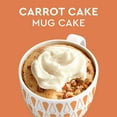 Duncan Hines Mug Cakes Carrot Cake Mix with Cream Cheese Frosting, 12.9