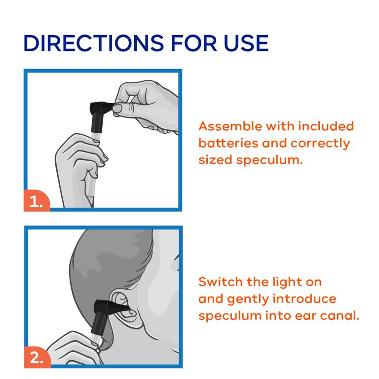 Sợi quang mini otoscope Tai Phạm vi cho vật nuôi, y tá & nhà sử dụng-nhỏ Gọn màu