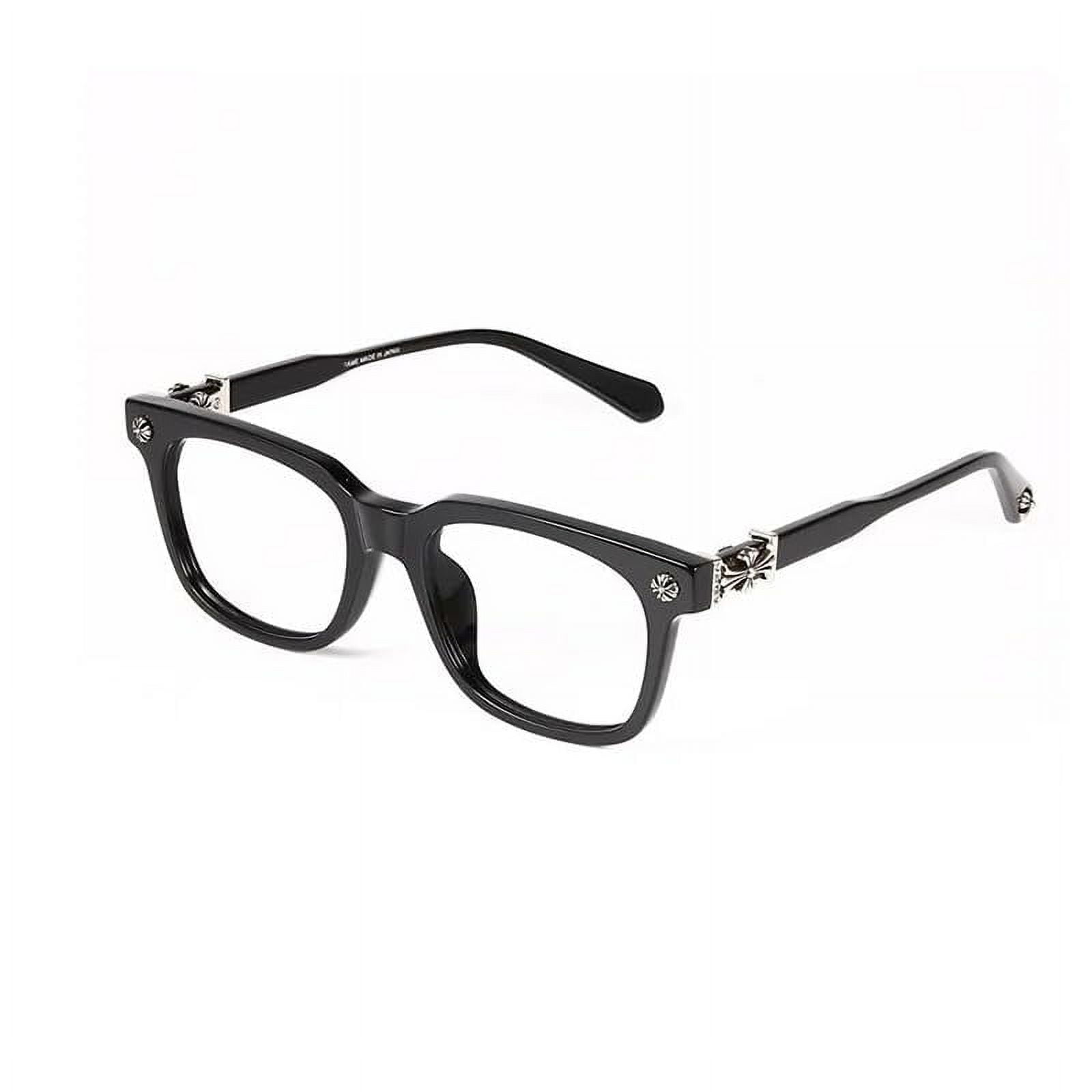 SA106 Classic Retro Oval Round Metal Rim Clear Lens Eyeglasses