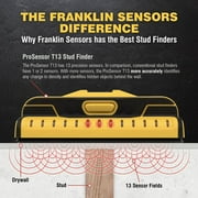 Franklin Sensors 129317 T13 Professional Stud Finder