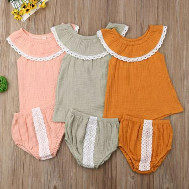 Ziyixin Ziyixin Baby Girl S Summer Shirt Lace Shorts Set Round Collar Fly Sleeve Blouse Briefs 2 Piece Infant Clothes Walmart Com Walmart Com Ziyixin Ziyixin Baby Girl S Summer Shirt Lace Shorts Set Round Collar Fly Sleeve Blouse Briefs 2 Piece Infant Clothes Walmart Com Walmart Com