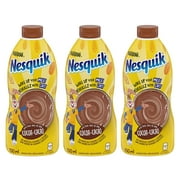 Nesquik Iron Enriched Chocolate Syrup, 700ml Bottle (Pack of 3)