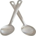 thumbnail image 3 of CNKOO YQHWQH Rust Resistant Stainless Steel Cooking Spoon Set (2 Pack), 3 of 5