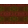thumbnail image 1 of Ahgly Company Indoor Rectangle Patterned Saddle Brown Area Rugs, 2' x 4', 1 of 6