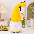 thumbnail image 5 of Spring Decoration Supplies Bee Festival White Flower Hat Rudolph Figurine Standing Faceless Gnome Summer Dwarf, 5 of 5