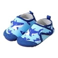 thumbnail image 2 of Water Shoes for Girls Boys Kids Barefoot Swim Beach Aqua Socks Summer Sandals Breathable Quick Dry for Pool River Outdoor Water Sports Dark Blue 25, 2 of 4