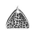 thumbnail image 4 of Leather Tissue Box Cover - black grey Leopard print fashion Long PVC Tissue Box Holder for Dining Tables, Bedside Tables, Desks, Modern Tissue Holder Cover for Living Room, Office, Bedroom Decor, 4 of 8