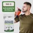 thumbnail image 2 of NAIMA Citrato de Magnesio en Polvo, 150 g | Suplemento Alimenticio 100% Puro| Sin Rellenos, Sin Aditivos, Libre de Gluten | Suplemento Vegano con Sabor Natural | Bienestar General, 2 of 3
