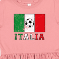 thumbnail image 4 of Inktastic Italian Soccer Girls Toddler Dress, 4 of 5