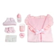 thumbnail image 2 of La Newborn 15.5" Soft-Body Realistic Newborn Baby Doll Deluxe Layette Gift Set with Bunting, 2 of 3