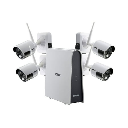 Lorex 980038146 4 Camera 1080p Wire-Free Security System, 16GB HDD