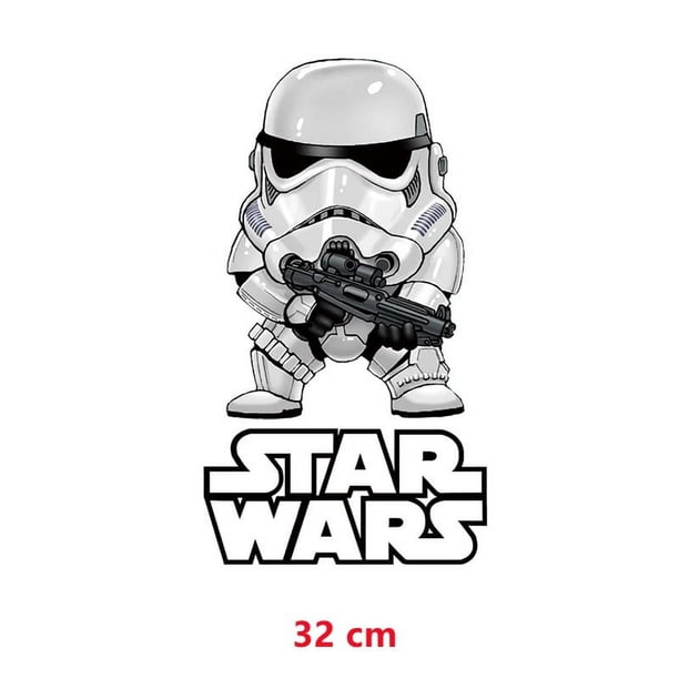 Parches para ropa mandaloriana de la película Star Wars, apliques de rayas para pantalones vaqueros, estampado DIY para niños para ropa