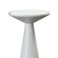 thumbnail image 2 of TOV Furniture Gianna Round White Concrete Accent Tables - Set of 2, 2 of 6