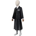 thumbnail image 2 of Fast Delivery Wednesday Addams Costume Dress Skirt School Uniform Wednesday Addams Cosplay Outfit Halloween Suit Carnival Party Movie Fans Gift zhangyuxiang LED, 2 of 2