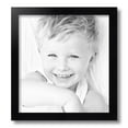 thumbnail image 2 of ArtToFrames 13" x 14" Satin Black Picture Frame, 13x14 inch Black Wood Poster Frame (WOM-1451), 2 of 8
