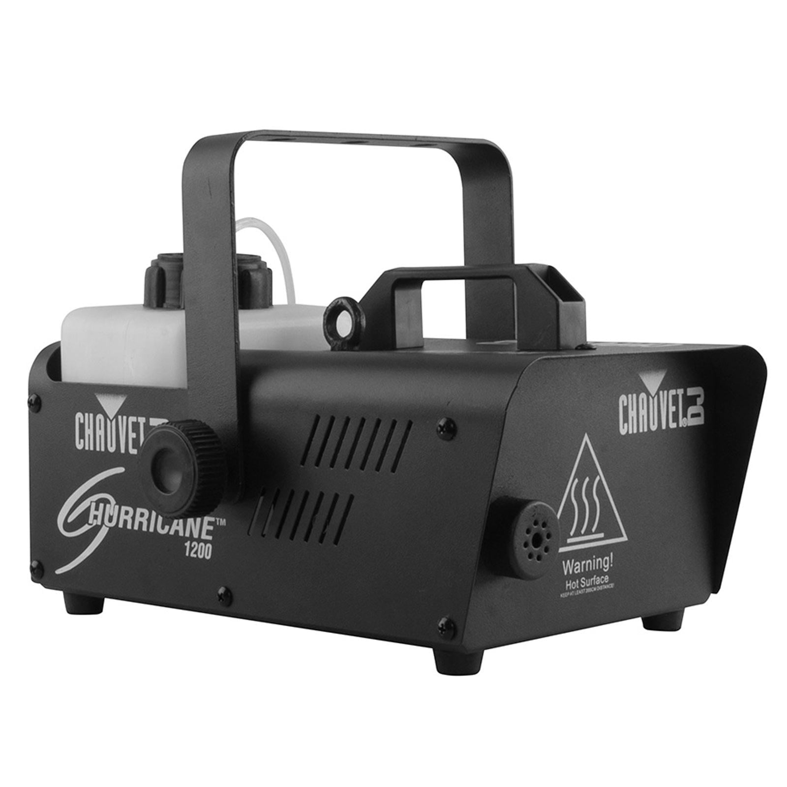 Chauvet DJ Hurricane 1200 Fog Machine with Gallon of Chauvet Fog Juice Package
