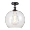 thumbnail image 2 of Innovations Lighting 516-1C-16-12 Athens Semi-Flush Athens 12" Wide Semi-Flush Globe, 2 of 5