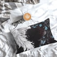 thumbnail image 5 of Naloa Butterfly Angel Wings Art Pillow Covers, Throw Pillow Case Cushion Covers,Cushion for Bedroom,Couch,Home-20"x30", 5 of 6